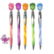 a group of smiley mood color changing pen