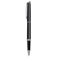 aerial view a matte black waterman hemisphere ct roller, image 1 of 4