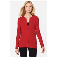 a group of port authority(r) ladies concept stretch button - front cardigan - colors