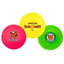 a group of 4 mini vinyl basketball