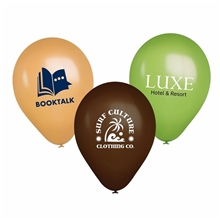 aerial view a group of 9 usa fashion opaque latex balloon, image 1 of 2