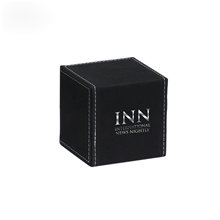 a black cube paperweight - black