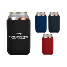 aerial view a group of neoprene can holder - 2 sided, image 1 of 2