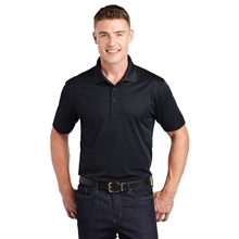 aerial view a black sport - tek(r) micropique sport - wick(r) polo, image 1 of 6