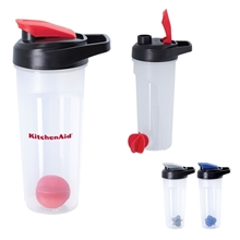 Wholesale Custom Protein Shaker Bottle With Ball Plastic Sport
