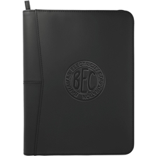 aerial view a black pedova(tm) deluxe portfolio, image 1 of 3