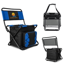 aerial view a group of folding cooler chair, image 1 of 2