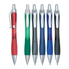 a group of rio gel pen with contoured rubber grip