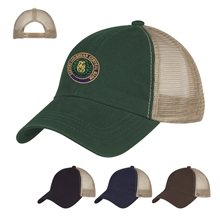 a group of mesh back venti trucker two tone snapback cap