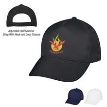 a group of 100 econo elite polyester cap