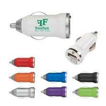 a group of on - the - go car charger with led power indicator