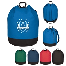 a group of bucket bag drawstring tote backpack