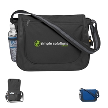 a group of messenger bag with matching striped handle