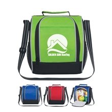 a group of front access cooler lunch bag