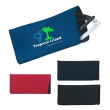 a group of neoprene eyeglass / sunglass case