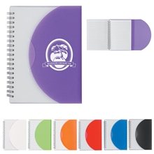 a group of spiral notebook with polypropylene