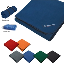 a group of fleece stadium blanket
