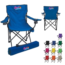 a group of folding chair with carrying bag