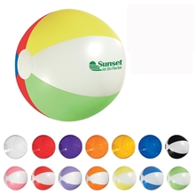 a group of colorful 16 customizable beach ball