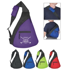 a group of budget sling backpack