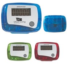 a group of single function clip pedometer