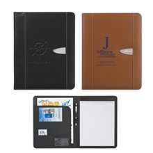 a group of eclipse bonded leather portfolio