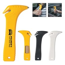 a group of emergency hammer safety tool