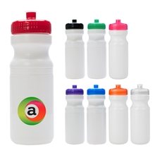 a group of 24 oz sports water bottle