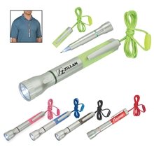 a group of flashlight with light up pen
