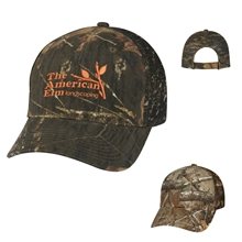 a group of realtree(r) and mossy oak(r) hunters retreat mesh back camouflage cap