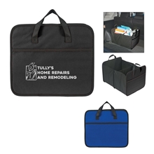 a group of non - woven trunk organizer