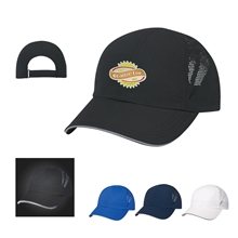 a group of sports performance sandwich breathable polyester crew cap
