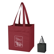 a group of non - woven 6 bottle wine tote bag