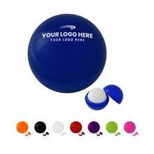 aerial view a group of lip moisturizer ball, image 1 of 2