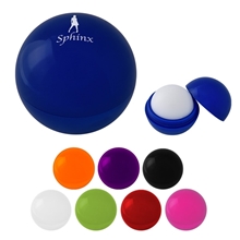 a group of vanilla flavor safety - sealed lip balm ball