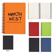 a group of rubbery spiral notebook