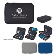 a group of electronics organizer travel case