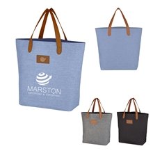 a group of heathered tote bag