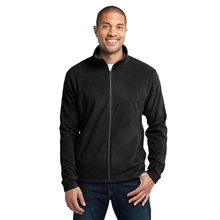 aerial view a black port authority(r) microfleece jacket - colors, image 1 of 6