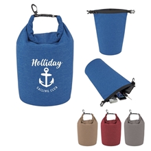 a group of promotional heathered waterproof dry bag - bulk