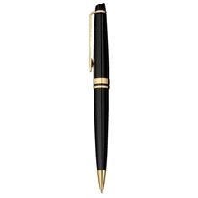 aerial view a black lacquer waterman expert ball pen - black lacquer gt ball pen, image 1 of 4