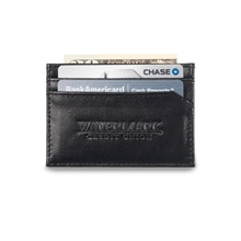 aerial view a black safe travels traverse wallet, image 1 of 3
