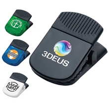 aerial view a group of heavy - duty jumbo magnetic memo holder clip, image 1 of 2