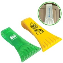 a group of clip on ice scraper