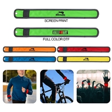 a group of light up slap band bracelet