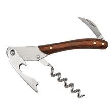 aerial view a group of verona wood wine opener, image 1 of 2