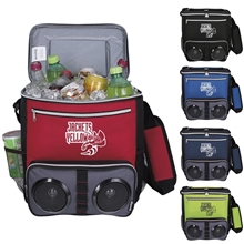 a group of koozie(r) chillin bluetooth(r) speaker cooler