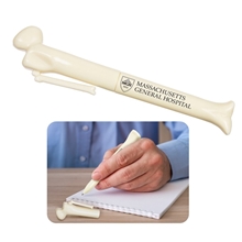 a beige bone pen