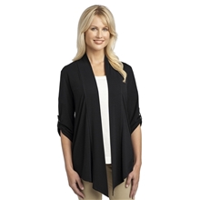aerial view a black port authority(r) womens concept shrug - colors, image 1 of 6