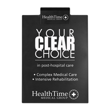 a black board & black clip full size clipboard 9 1/8 x 13 x 1/8